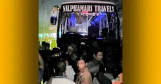 পঞ্চগড়ে বাসের ধাক্কায় মোটরসাইকেলে থাকা মা-মেয়ের মৃত্যু